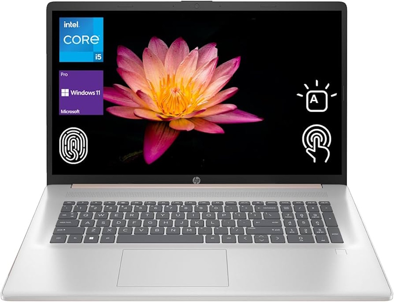 "Professional business laptop on desk showing premium build quality for corporate use"