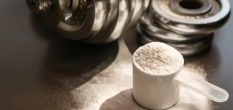 Evidence-based sports supplements including protein powder creatine and vitamins for athlete performance