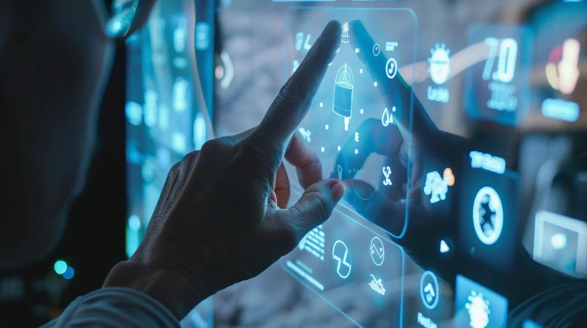 Advanced sensor array and artificial intelligence processing system integrated within smart health mirror technology for contactless physiological monitoring and real-time health assessment - bathroom wellness innovation - InfoProds 2026