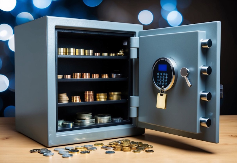 Jewelry Investment Storage and Security Vault Professional jewelry vault storage and security system protecting high-value investment grade pieces with climate control insurance and access monitoring for wealth preservation - InfoProds 2026