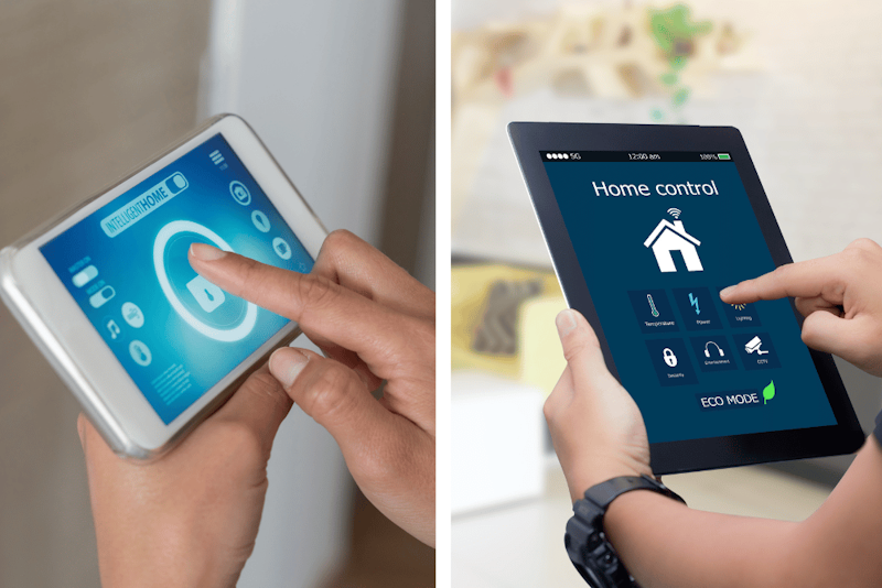 Smart home surveillance dashboard showing landlord control and tenant privacy invasion through rental device monitoring systems - privacy concerns InfoProds 2026