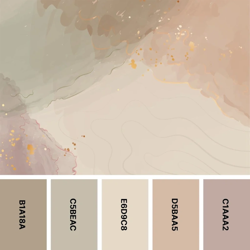 Minimalist living room with neutral color palette white walls and natural wood accents